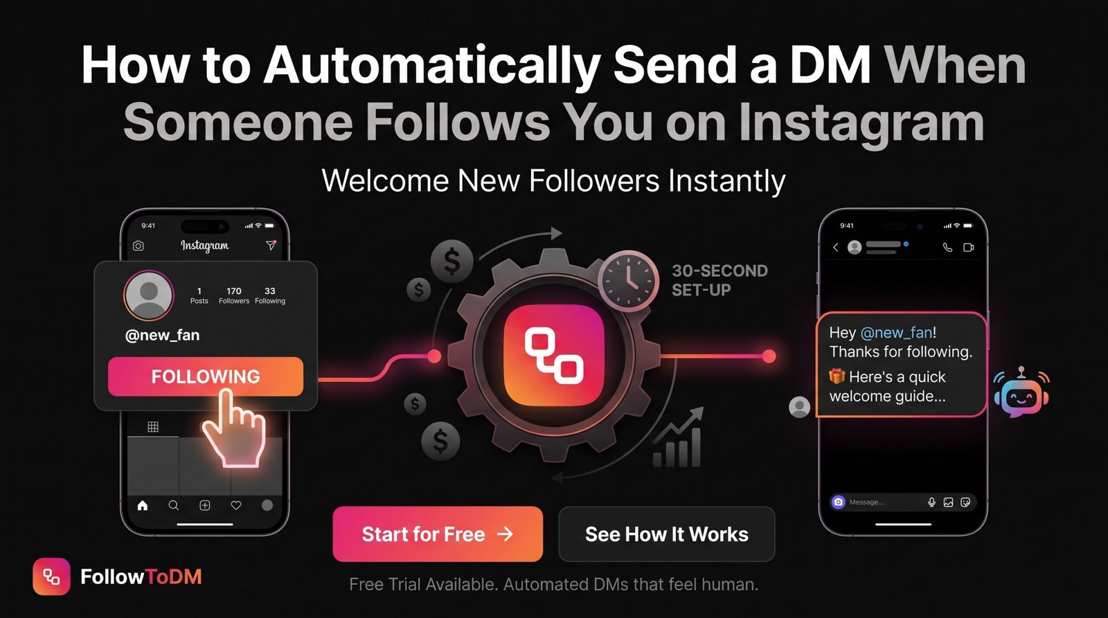 How to Automatically Send a DM When Someone Follows You on Instagram