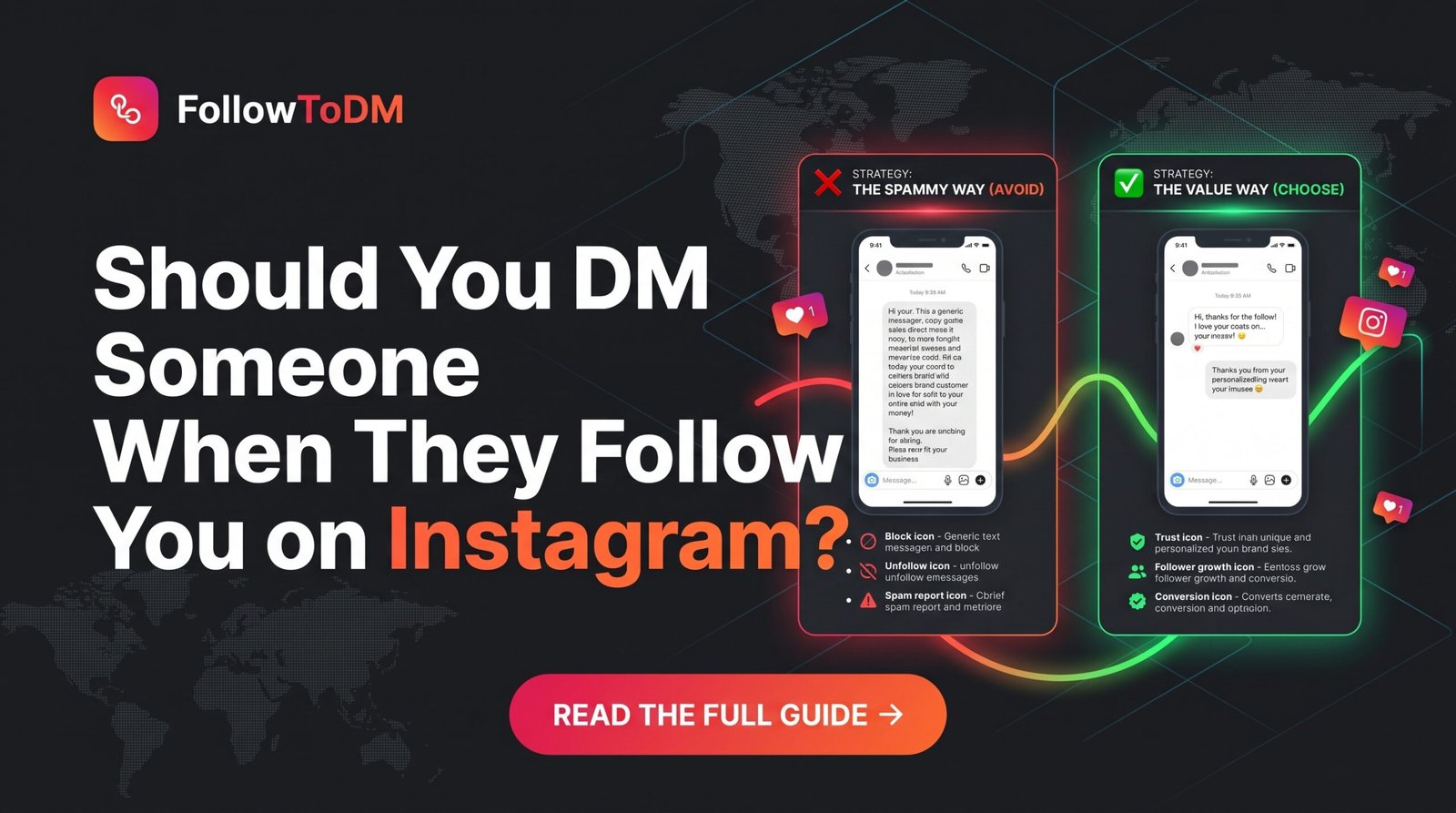 Should You DM Someone When They Follow You on Instagram?