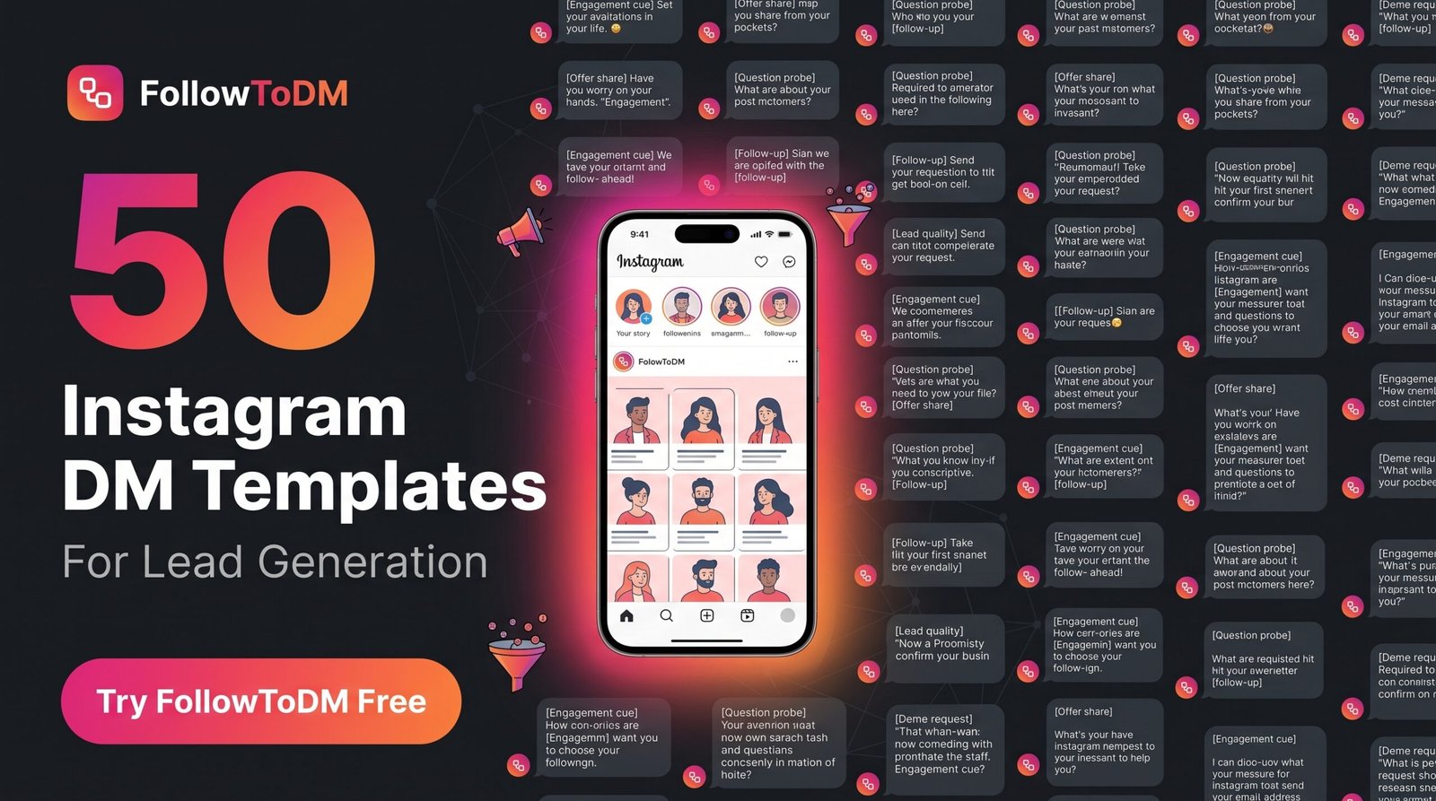 50 Instagram DM Templates for Lead Generation